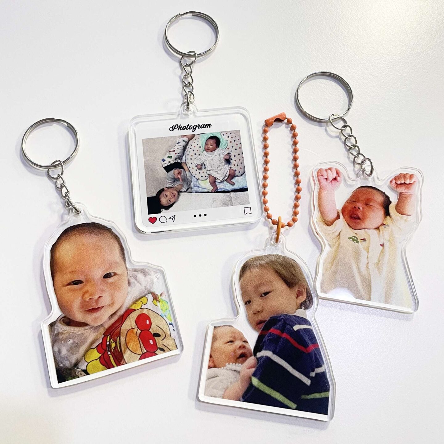 お子様アクリルキーホルダー