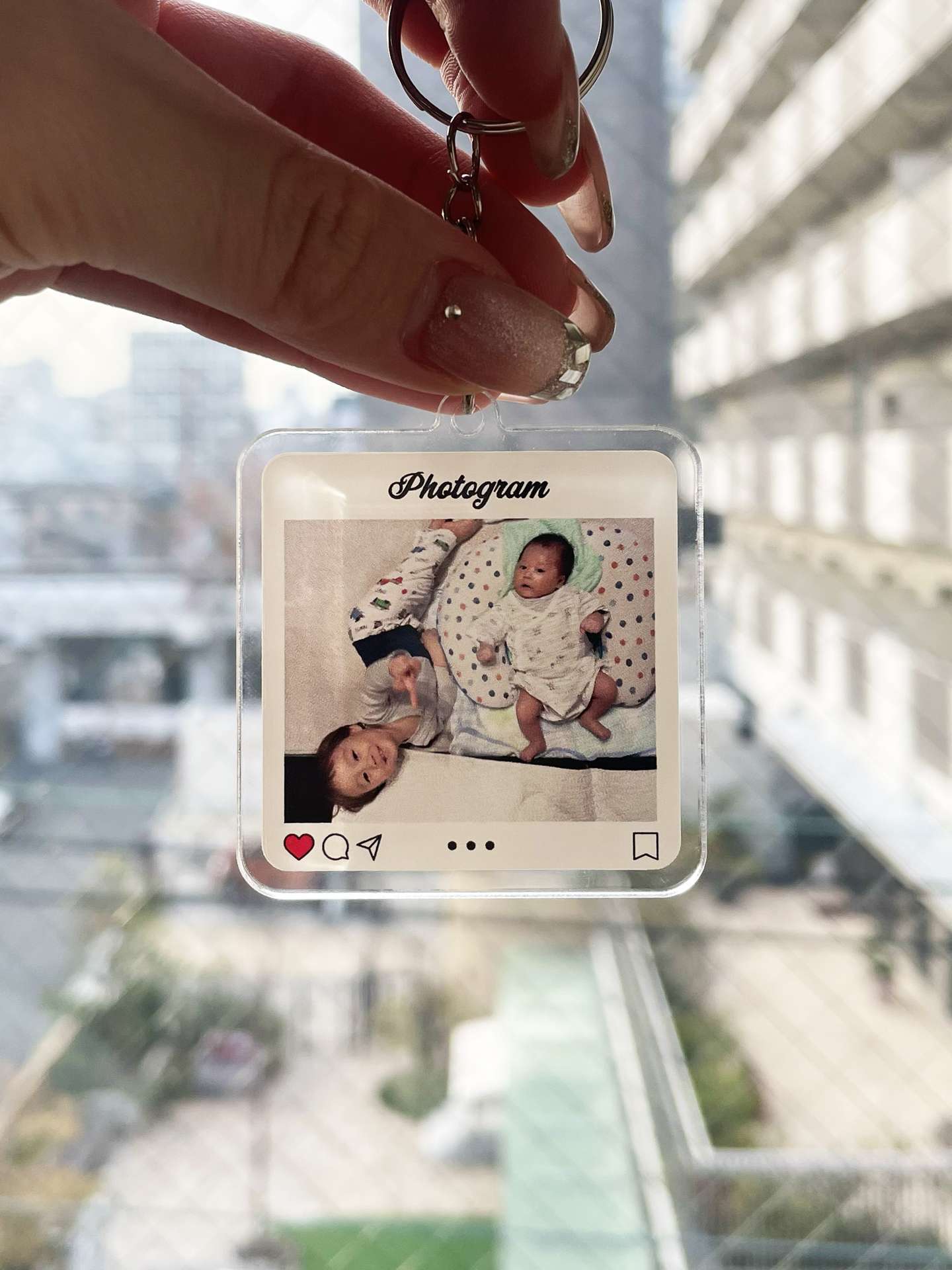 お子様アクリルキーホルダー