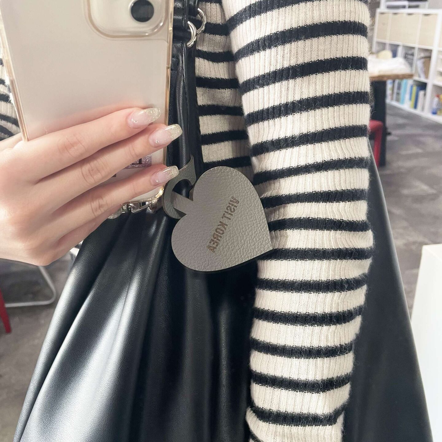 レザータグ使用例